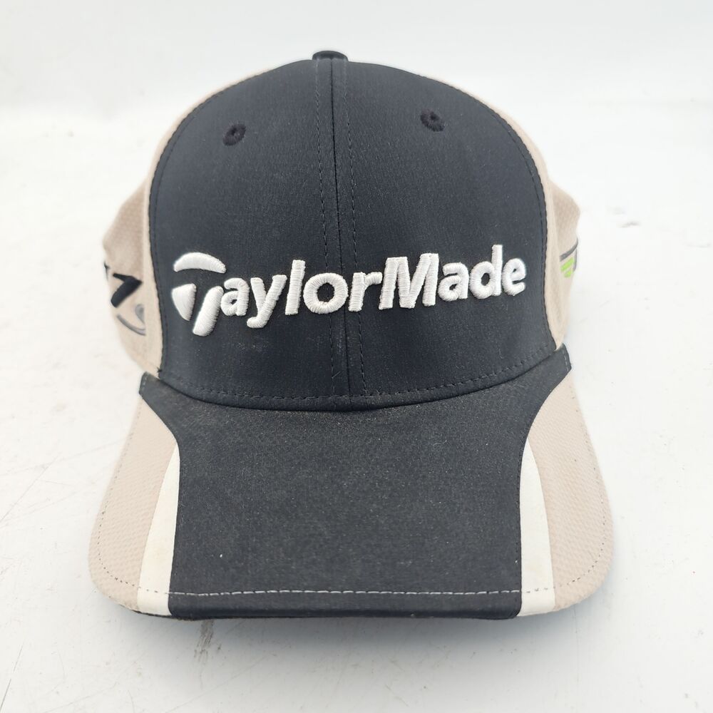 Taylormade R11s Rbz Baseball Cap Strap Back Black Tan